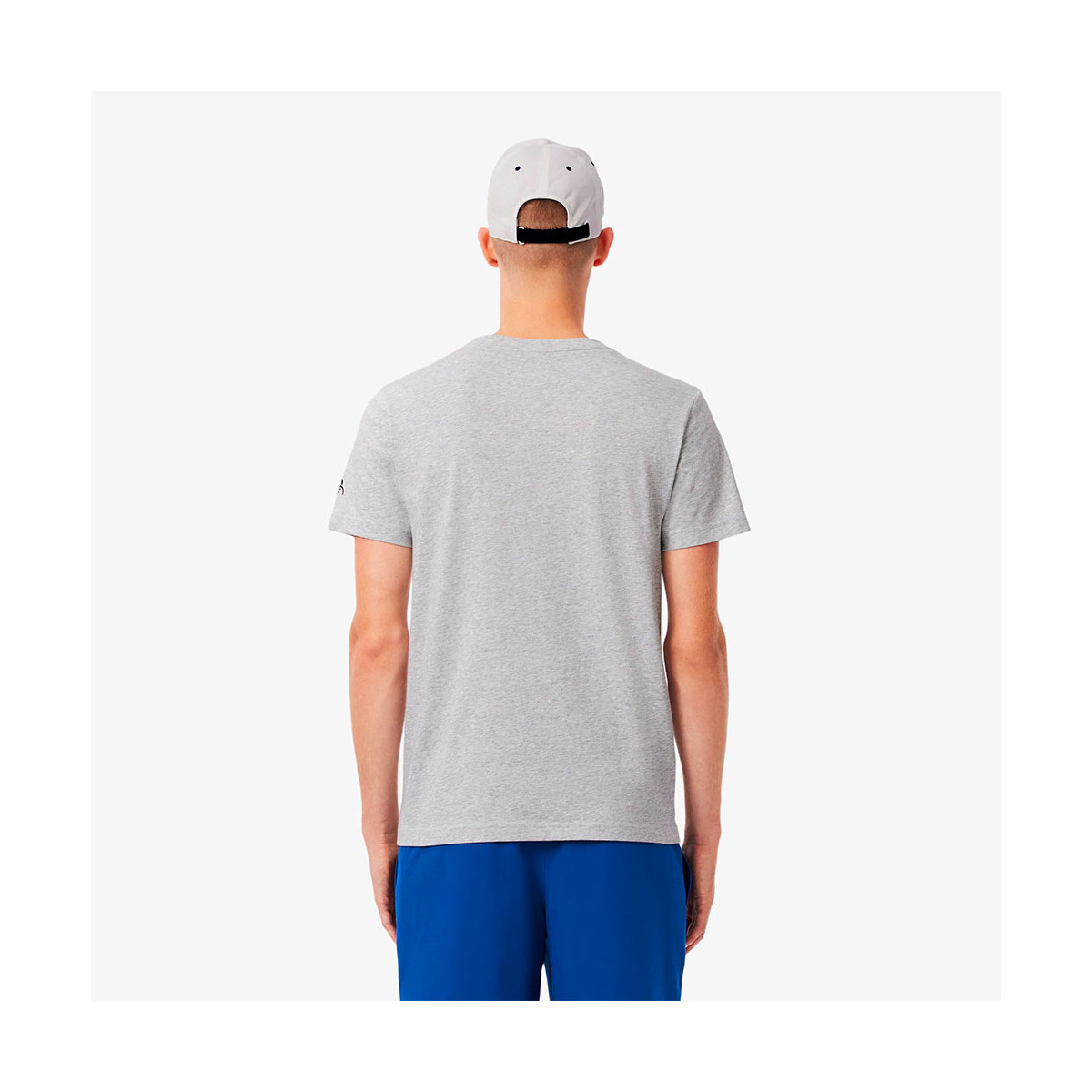 Pak T-shirt + Cap Lacoste Tennis x Novak Djokovic Rood