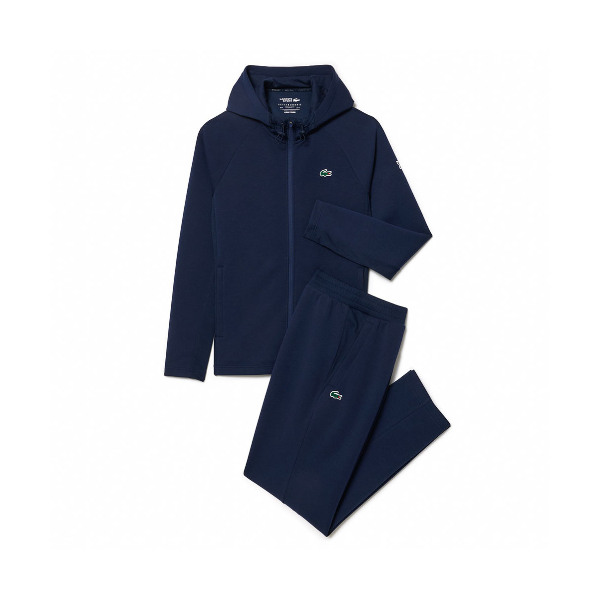 Lacoste Roland Garros jack met rits Marineblauw