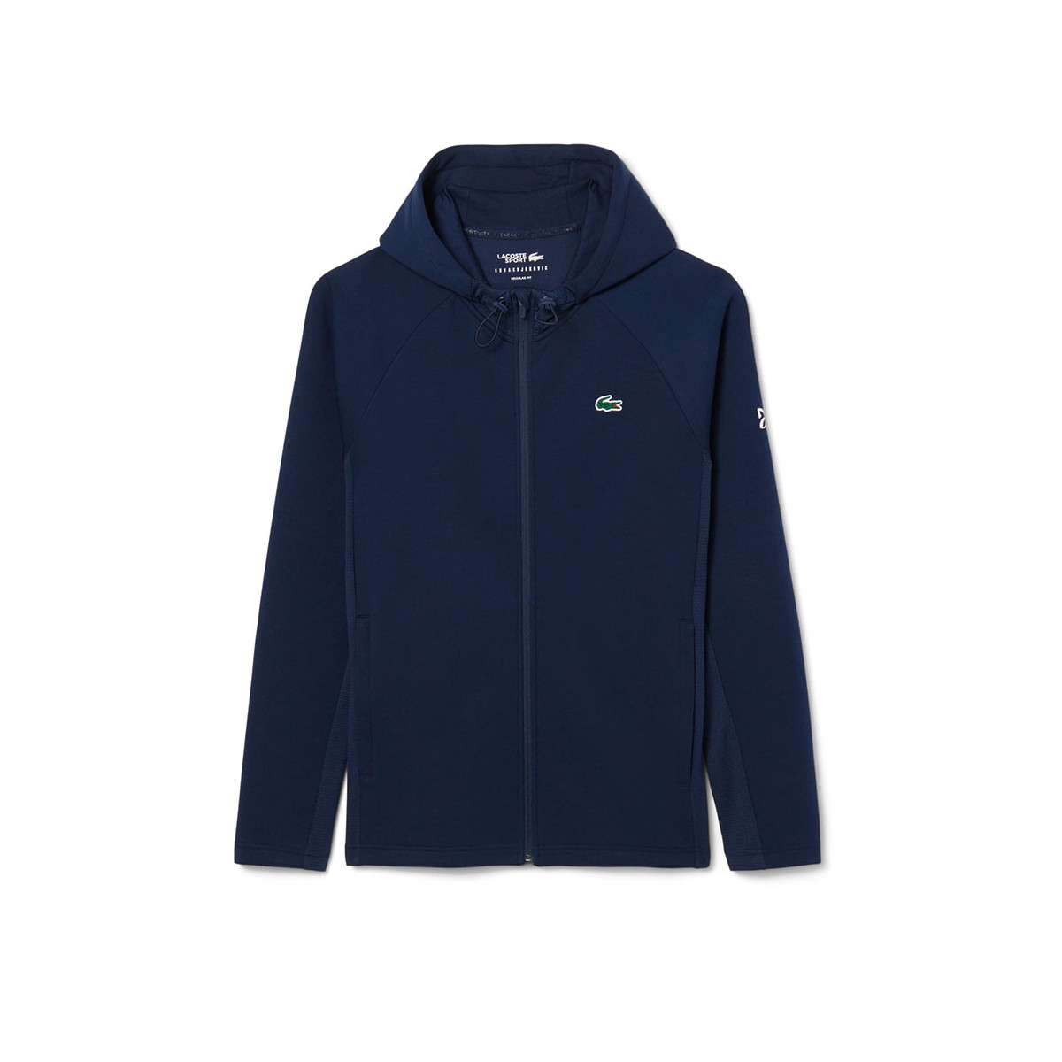 Lacoste Roland Garros jack met rits Marineblauw