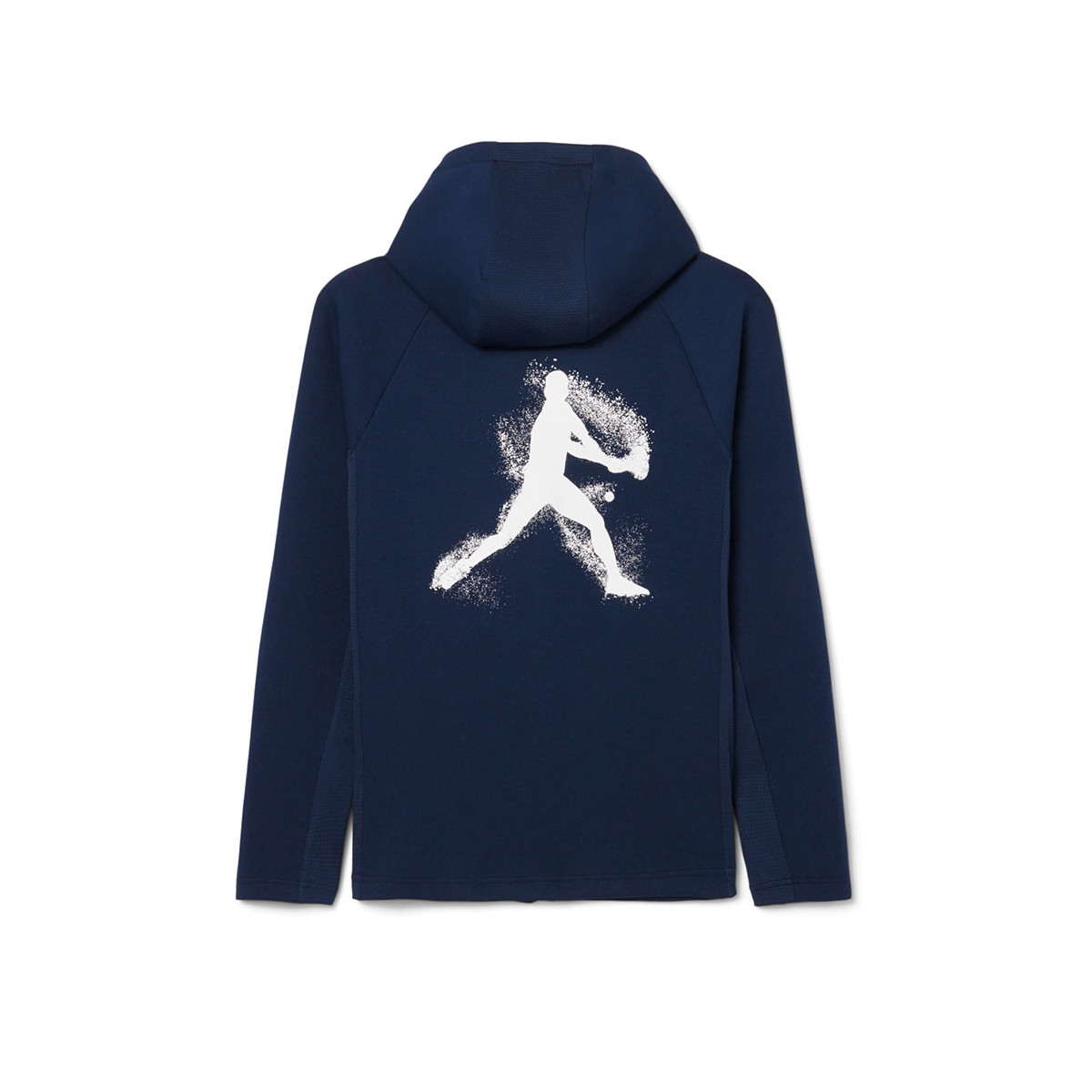 Lacoste Roland Garros jack met rits Marineblauw