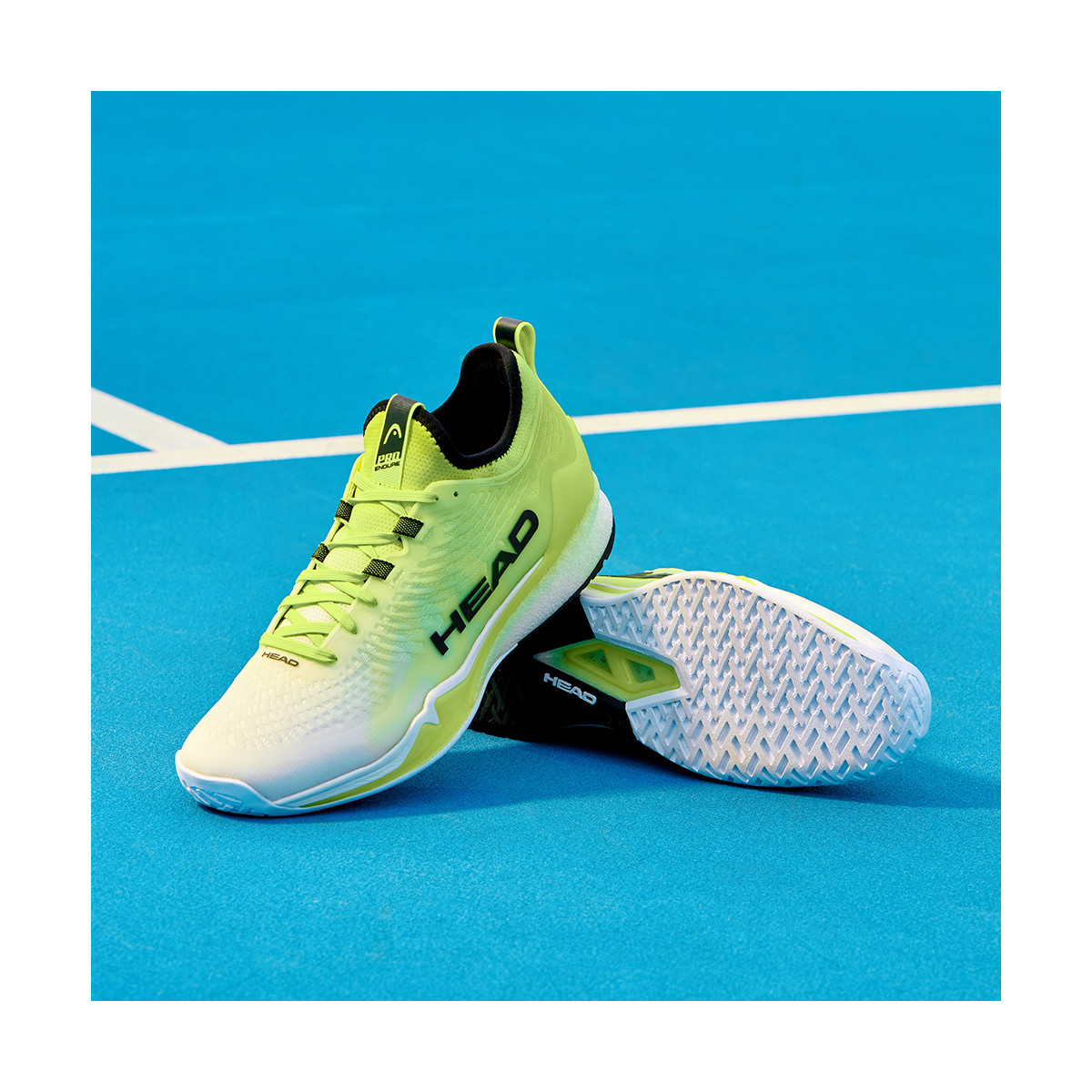 Head Endure Pro BOA Wit / Geel Shoenen