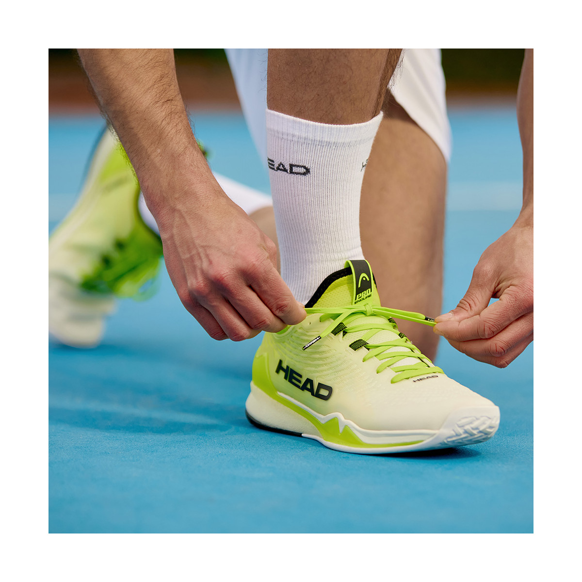 Head Endure Pro BOA Wit / Geel Shoenen