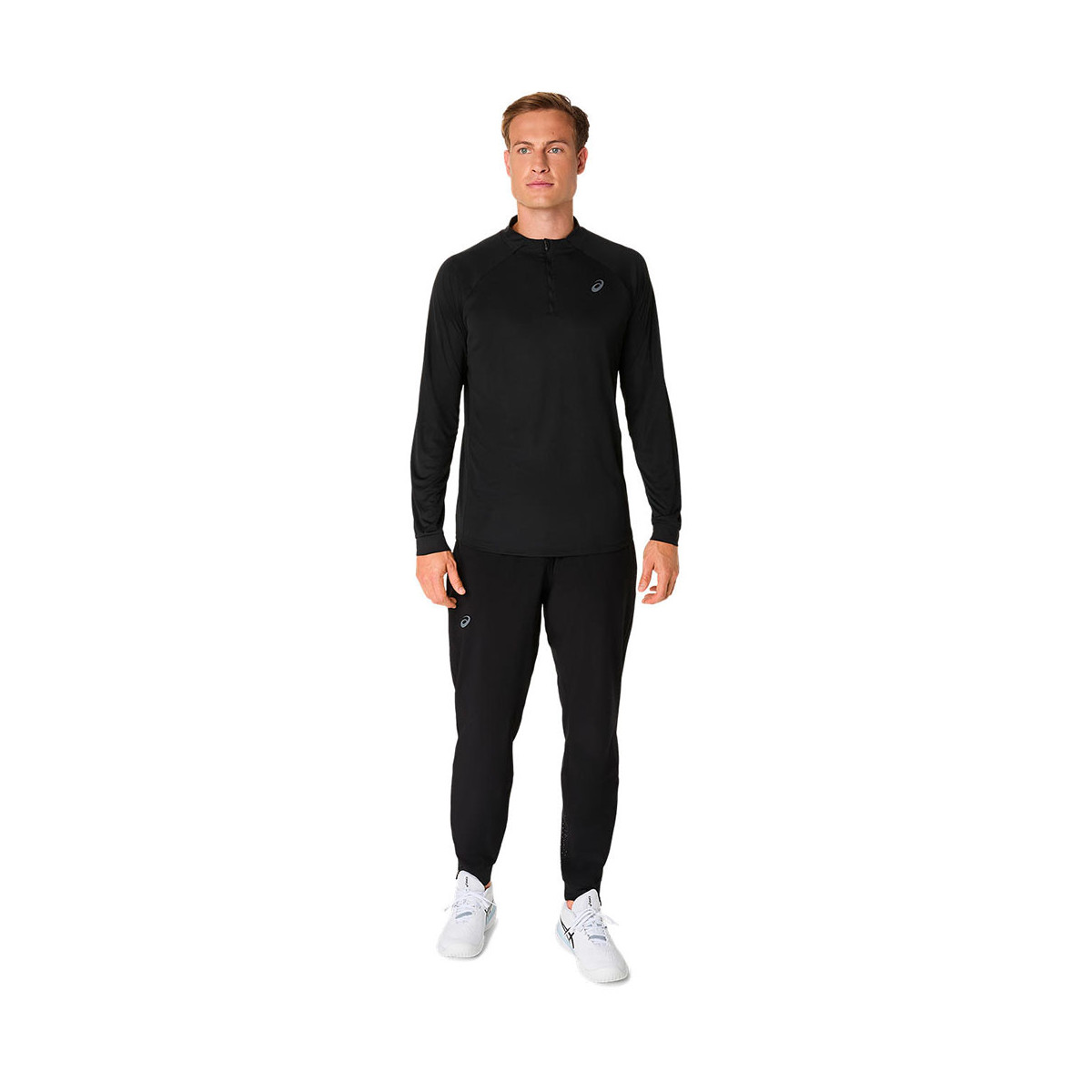 Asics Match Zwarte Broek