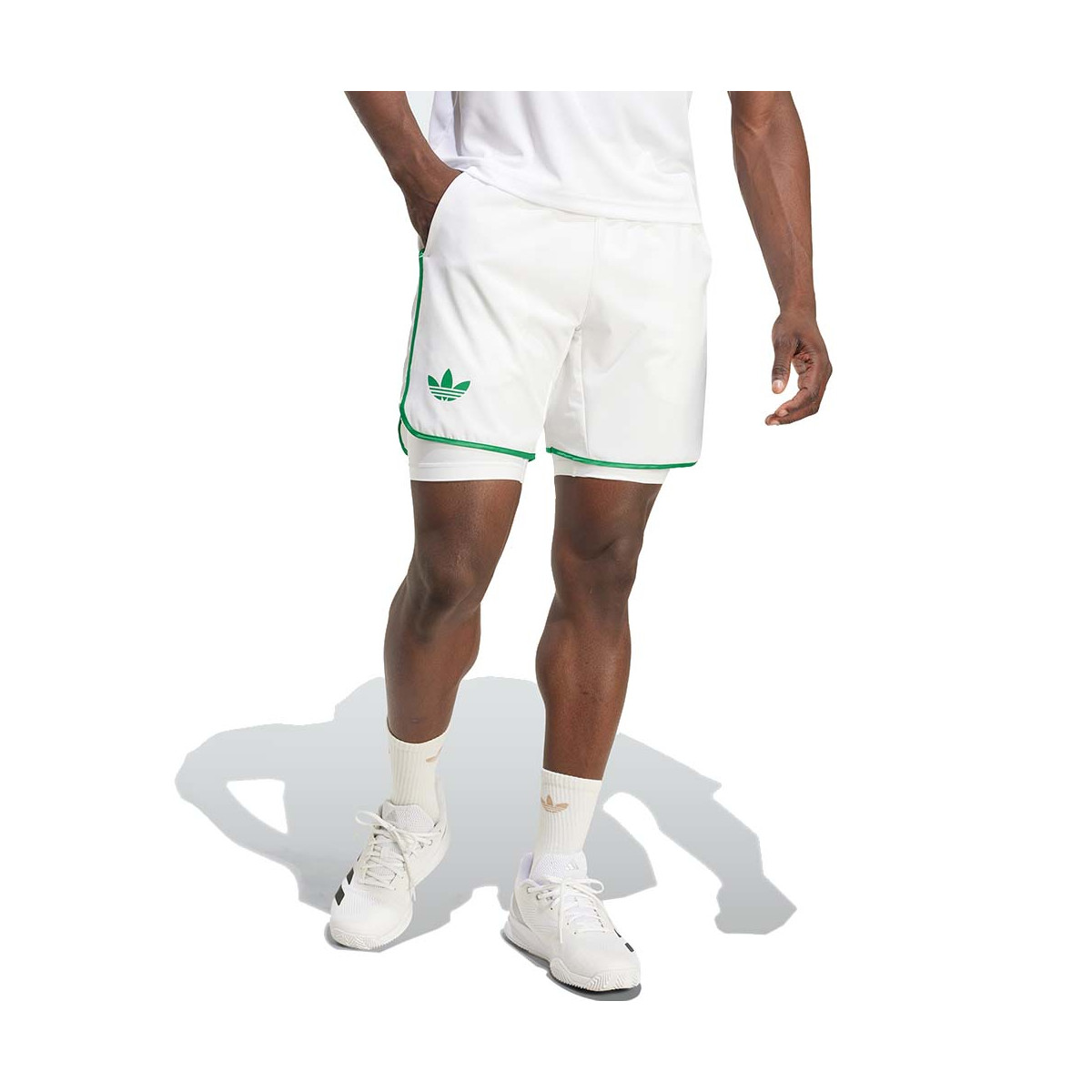 Adidas Pro 2N1 Wit Short
