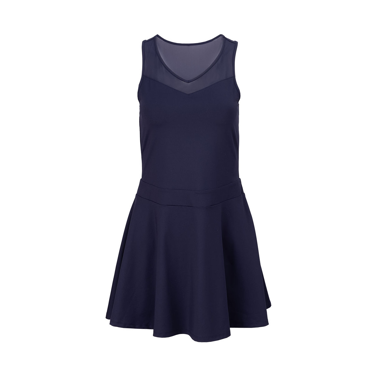 Lacoste Tennis Stretch Jurk Dames Blauw