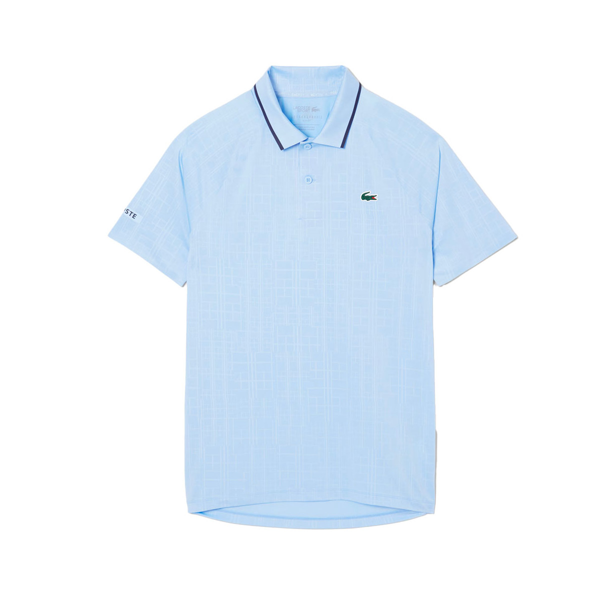 Polo Lacoste Tennis Novak Djokovic Zwart