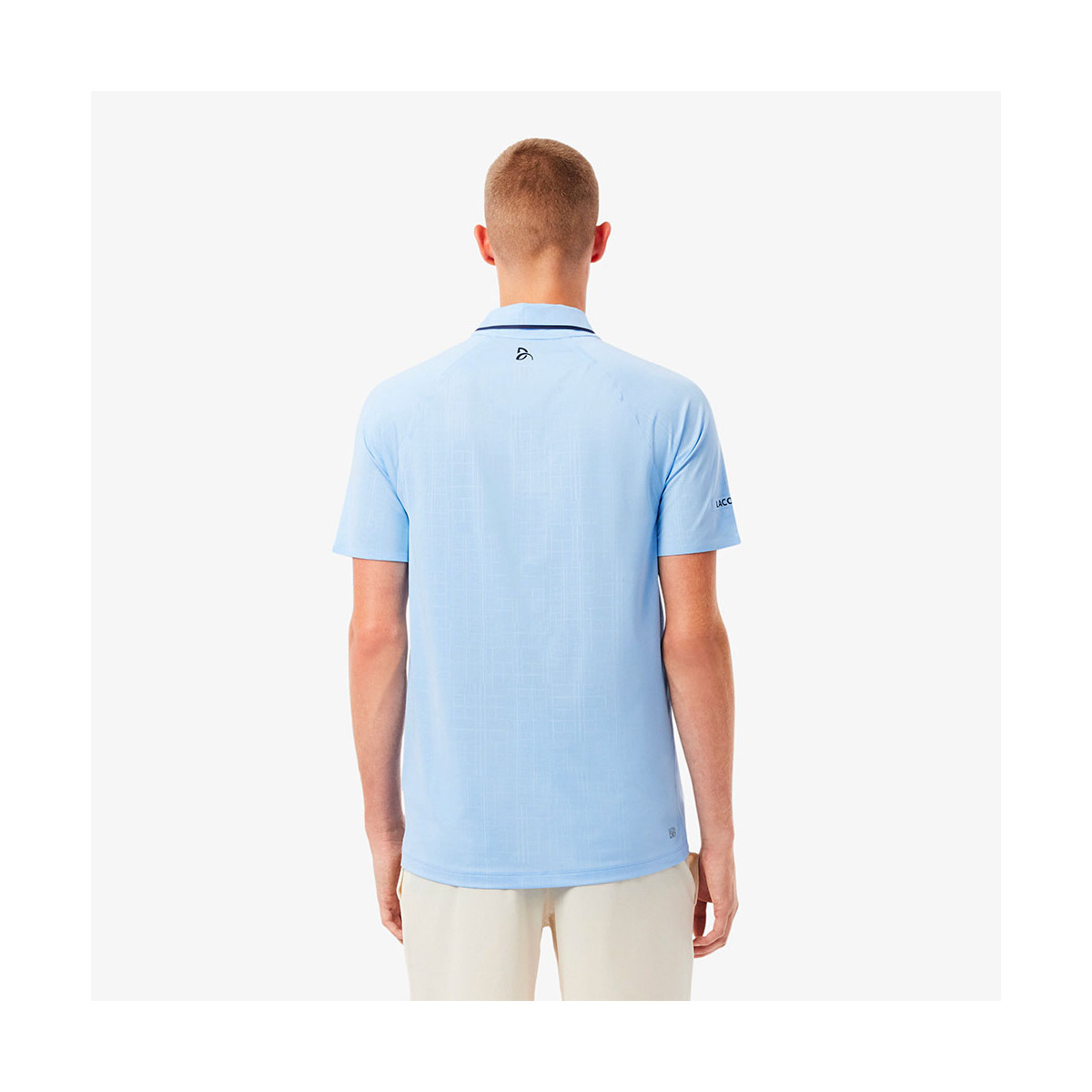 Polo Lacoste Tennis Novak Djokovic Zwart