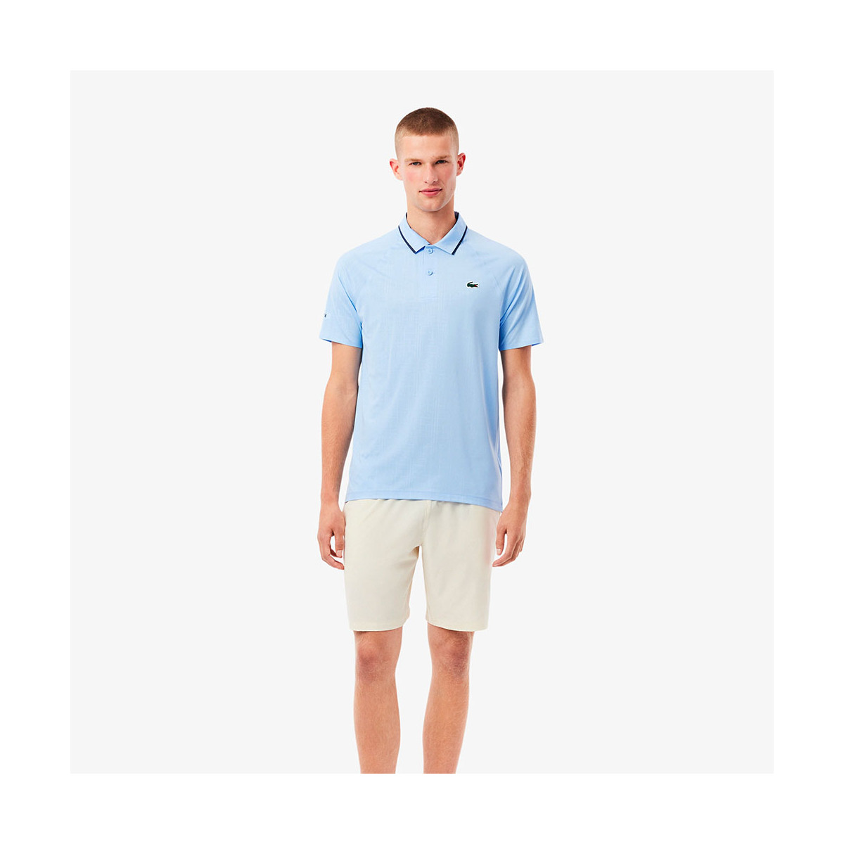 Polo Lacoste Tennis Novak Djokovic Zwart