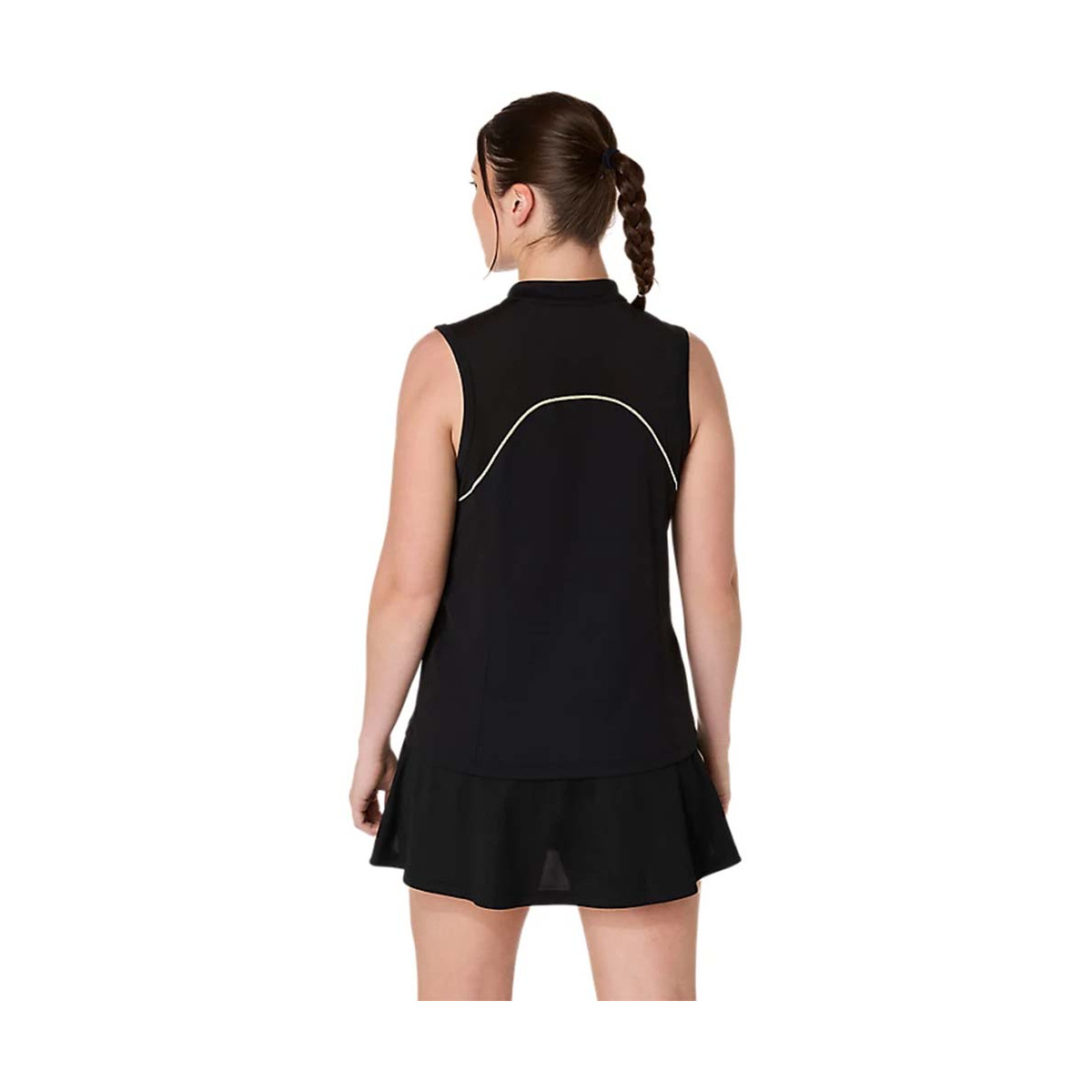 Asics Court Tanktop Zwart/Mint