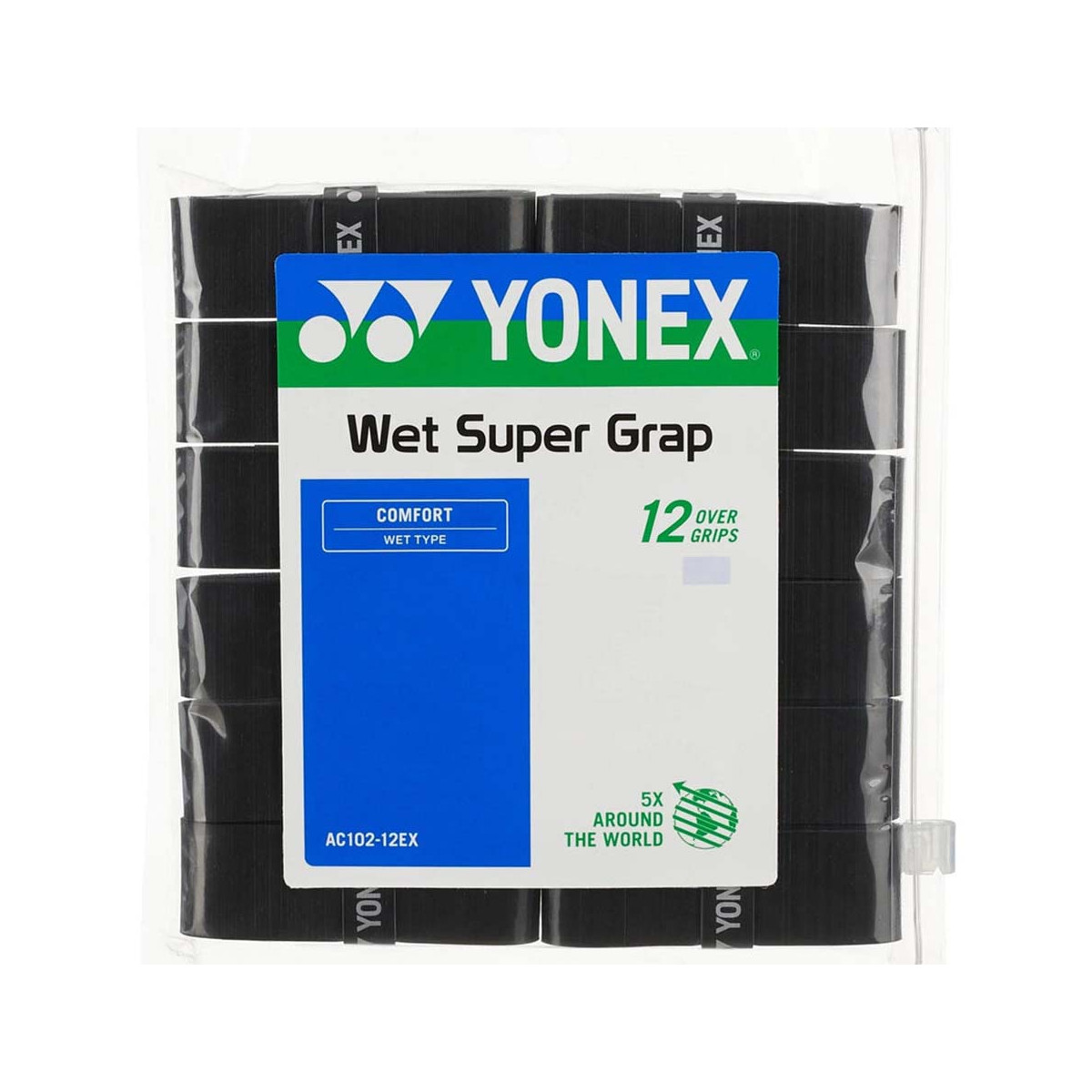 Yonex Super Grap Zwart x 12 overgrips