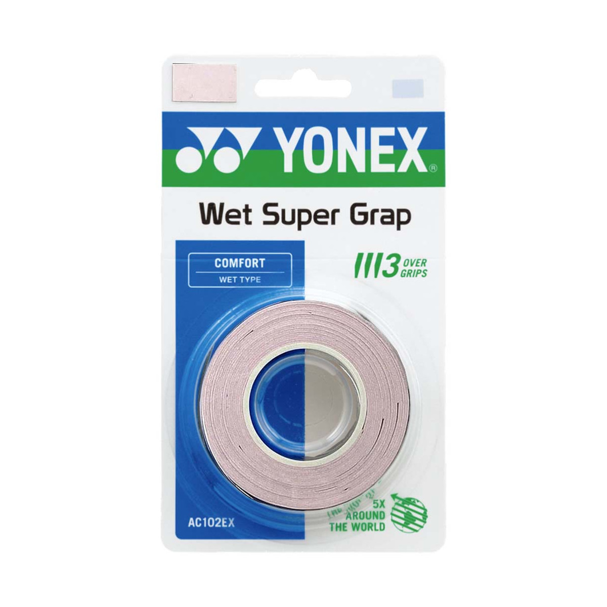 Yonex Super Grap Roze x 3 overgrips