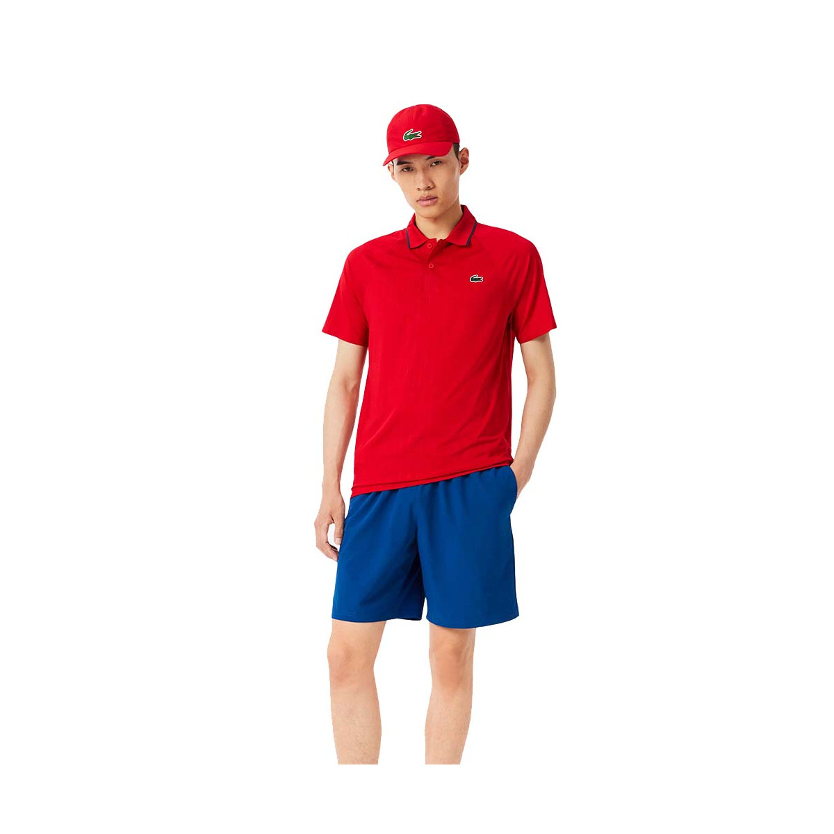Lacoste Sport Djokovic Zwarte Pet