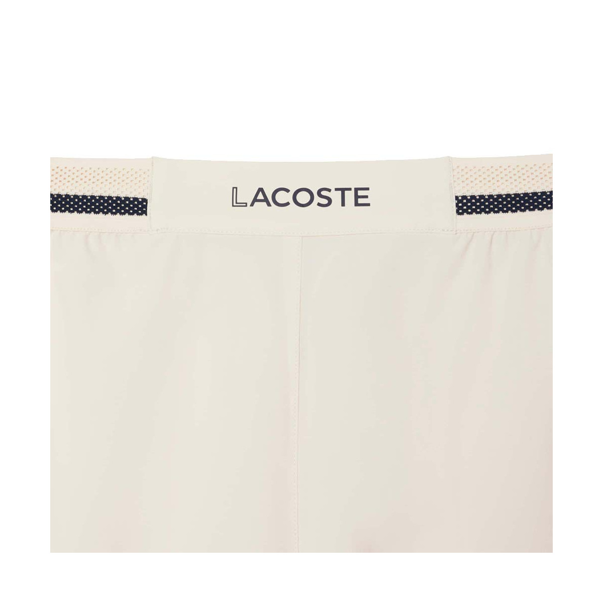 Korte Lacoste Tennis x Novak Djokovic Zwart