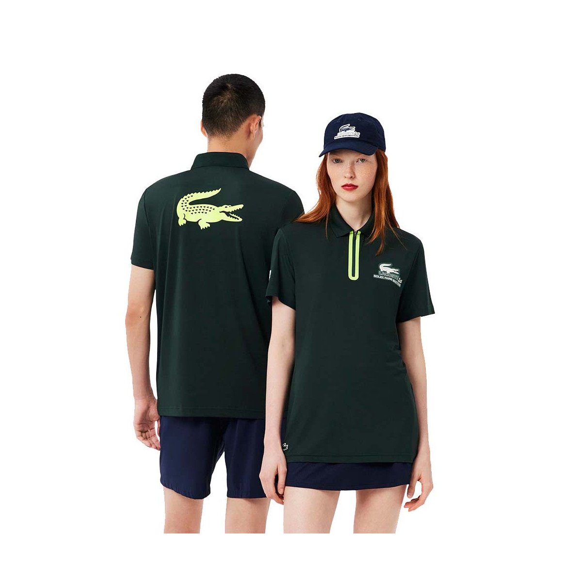 Lacoste Tennis Melbourne Daniil Medvedev groen polo