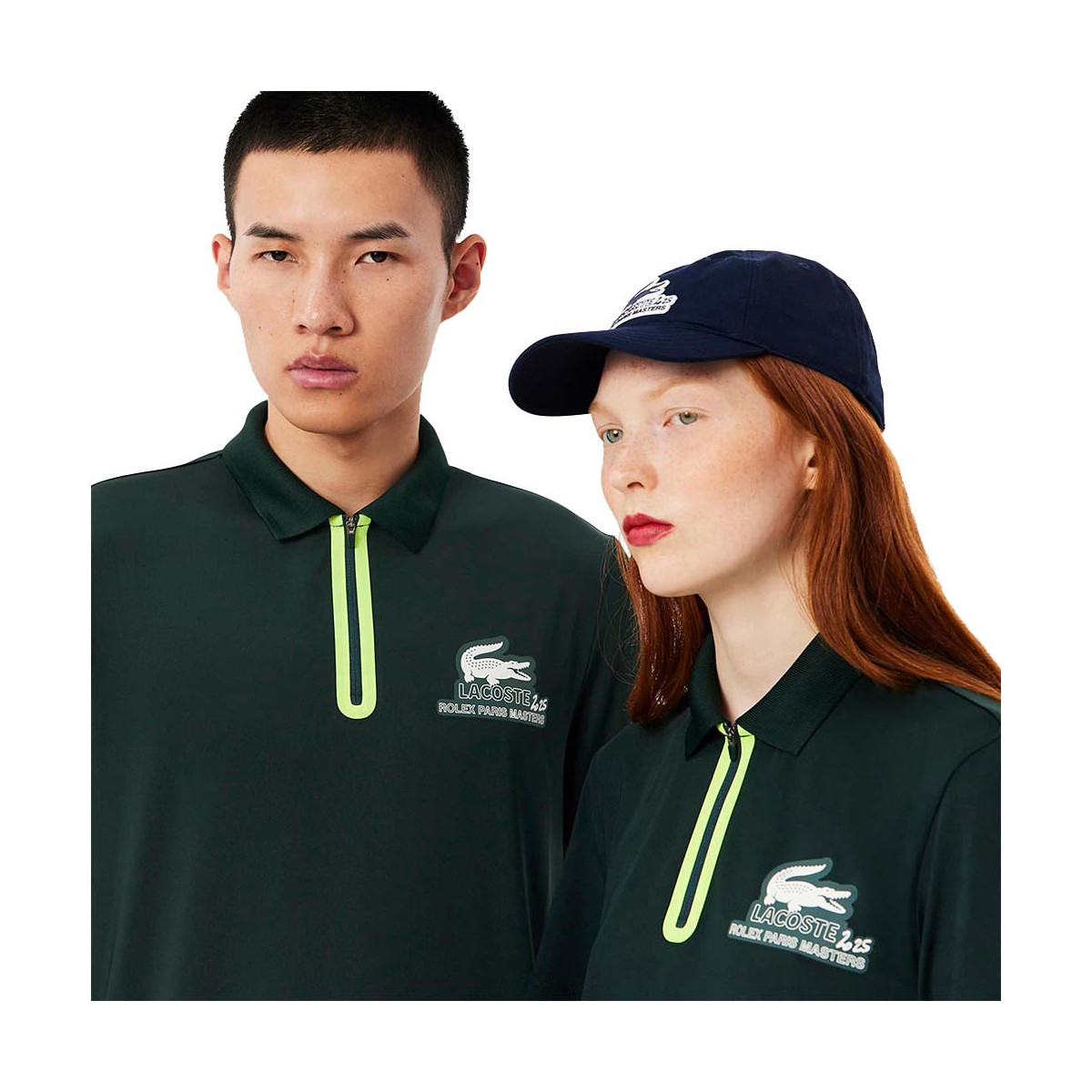Lacoste Tennis Melbourne Daniil Medvedev groen polo