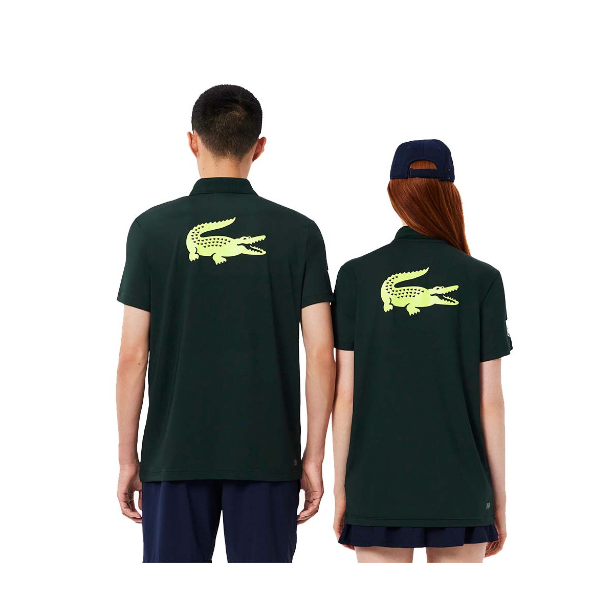 Lacoste Tennis Melbourne Daniil Medvedev groen polo
