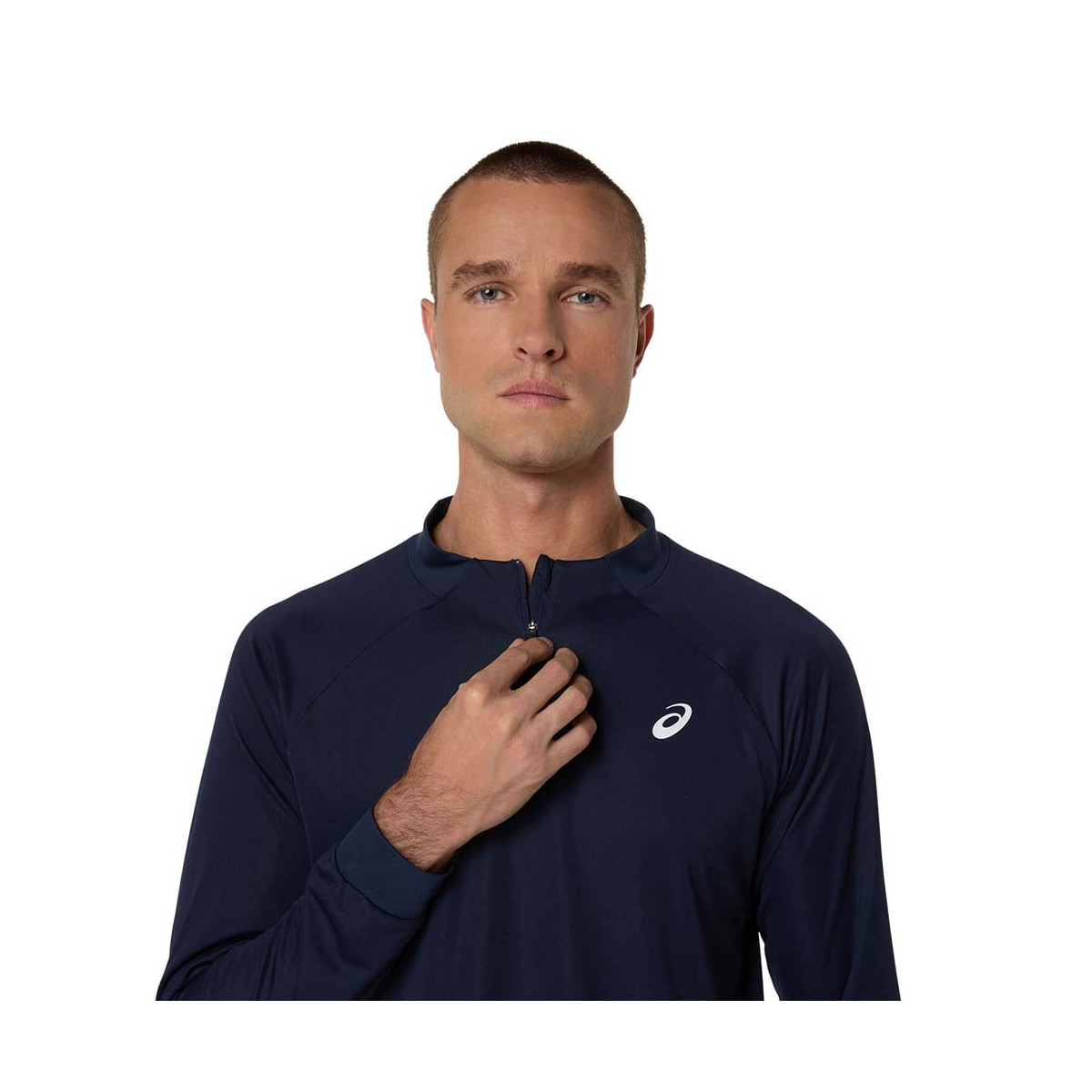 Asics Court LS T-shirt Lange Mouwen wit