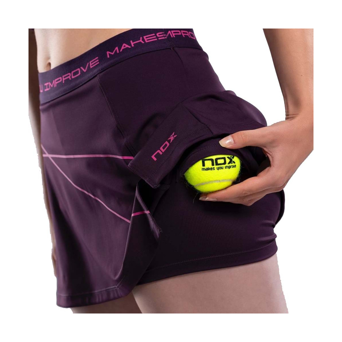 Nox Pro Dames Paars Short