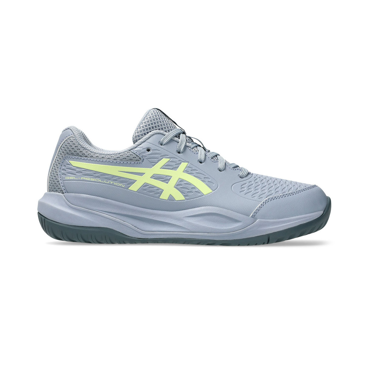 Asics Gel Resolution X GS Junior Wit / Blauw schoenen
