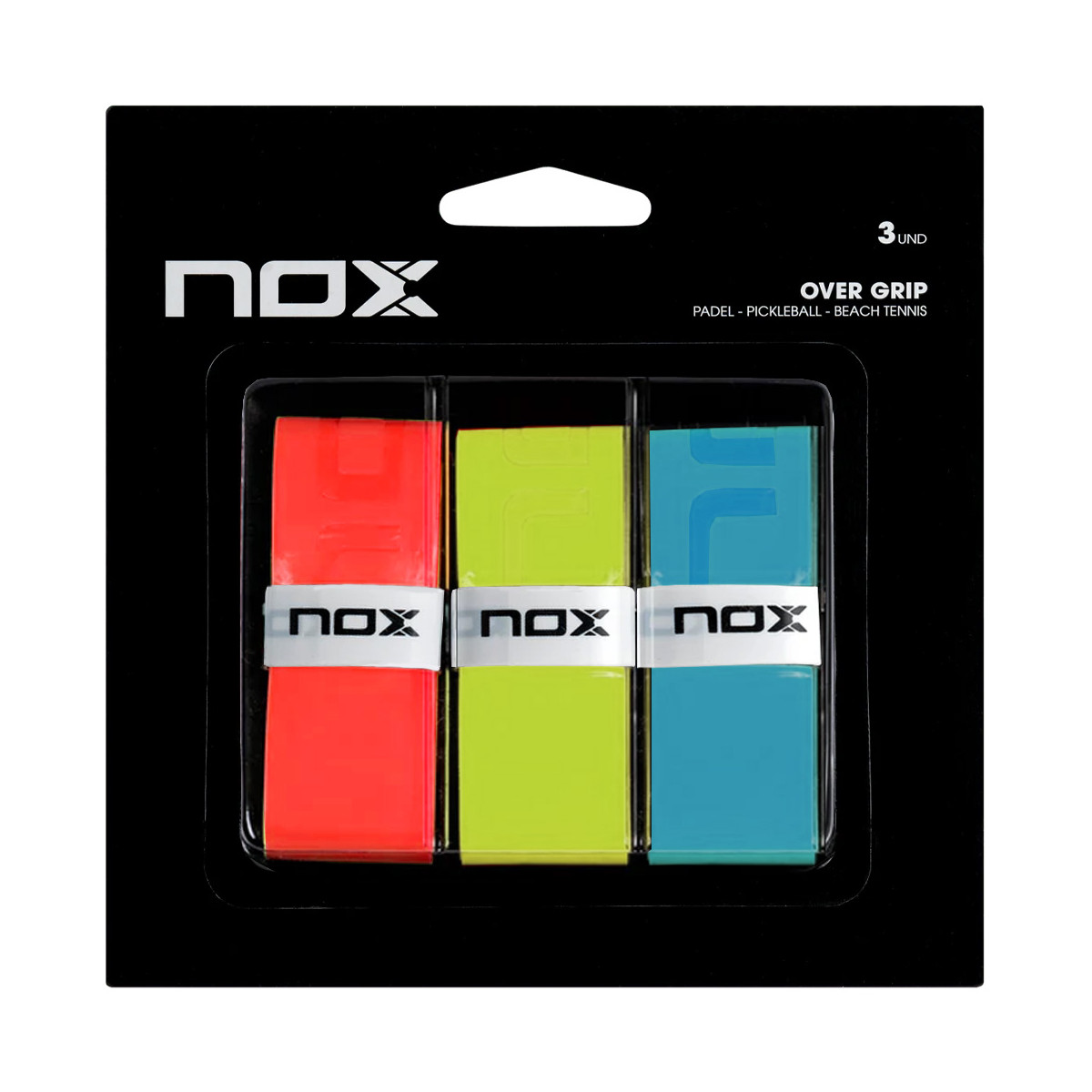 Nox Pro Overgrips Geel / Oranje / Zwart x 3