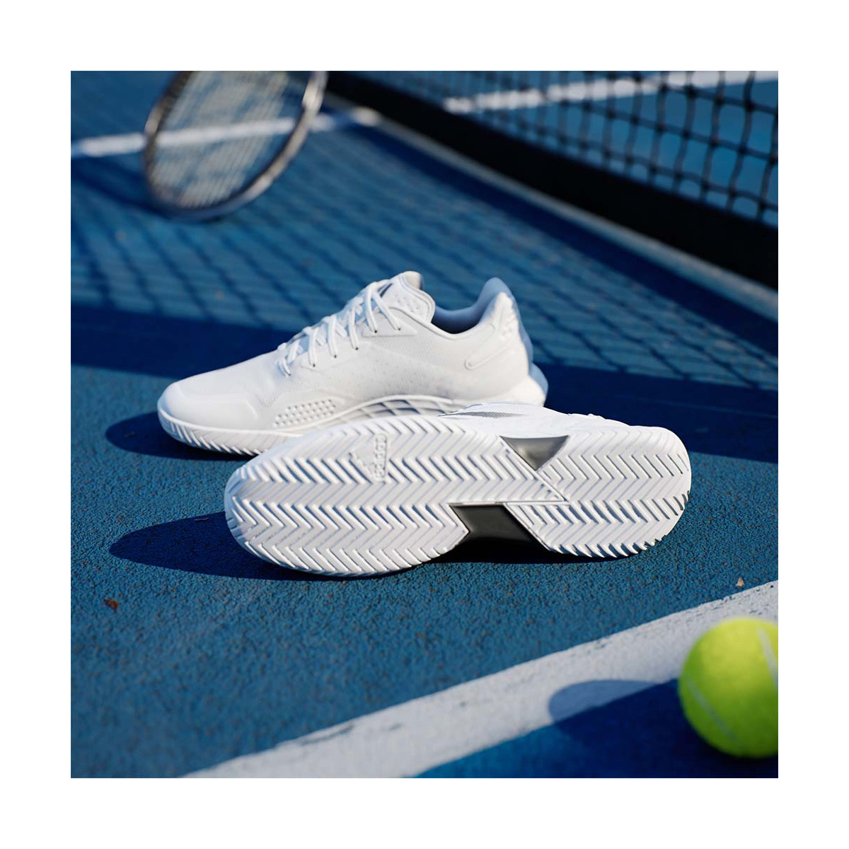 Adidas Defiant Speed 2 Gravel Schoenen Wit / Geel