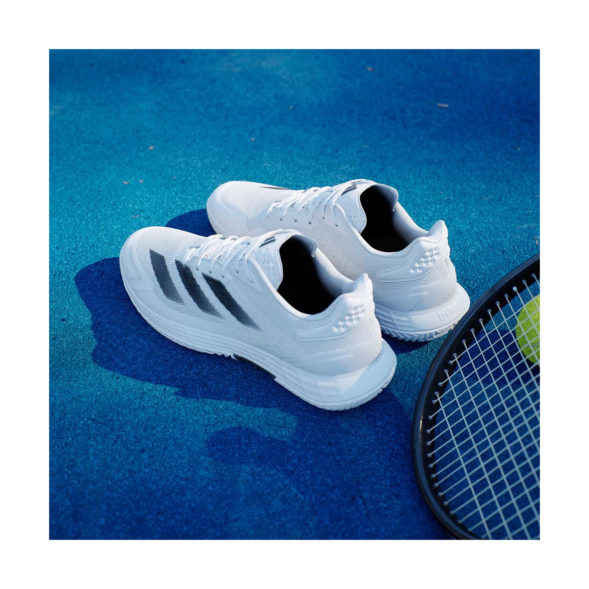Adidas Defiant Speed 2 Gravel Schoenen Wit / Geel