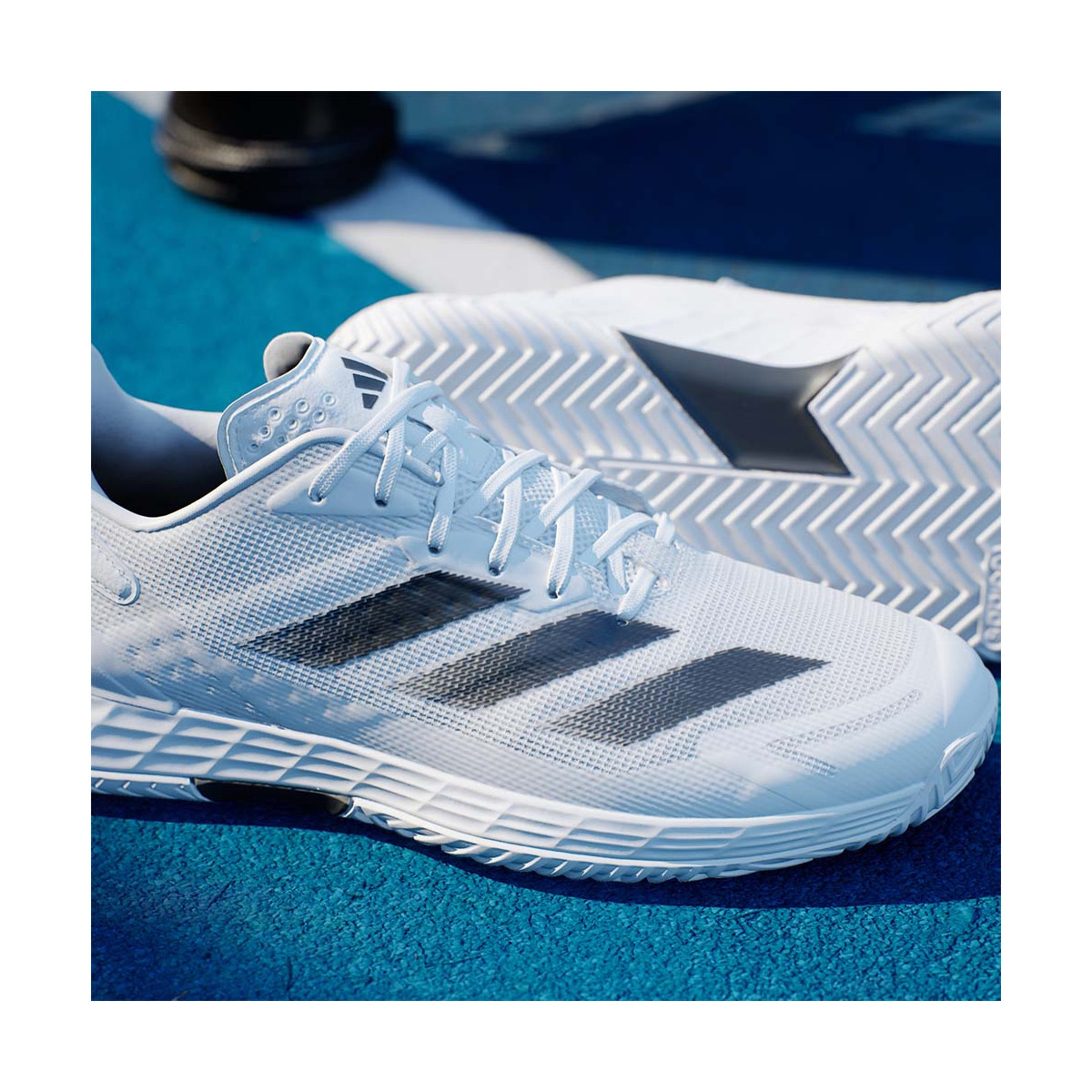 Adidas Defiant Speed 2 Gravel Schoenen Wit / Geel