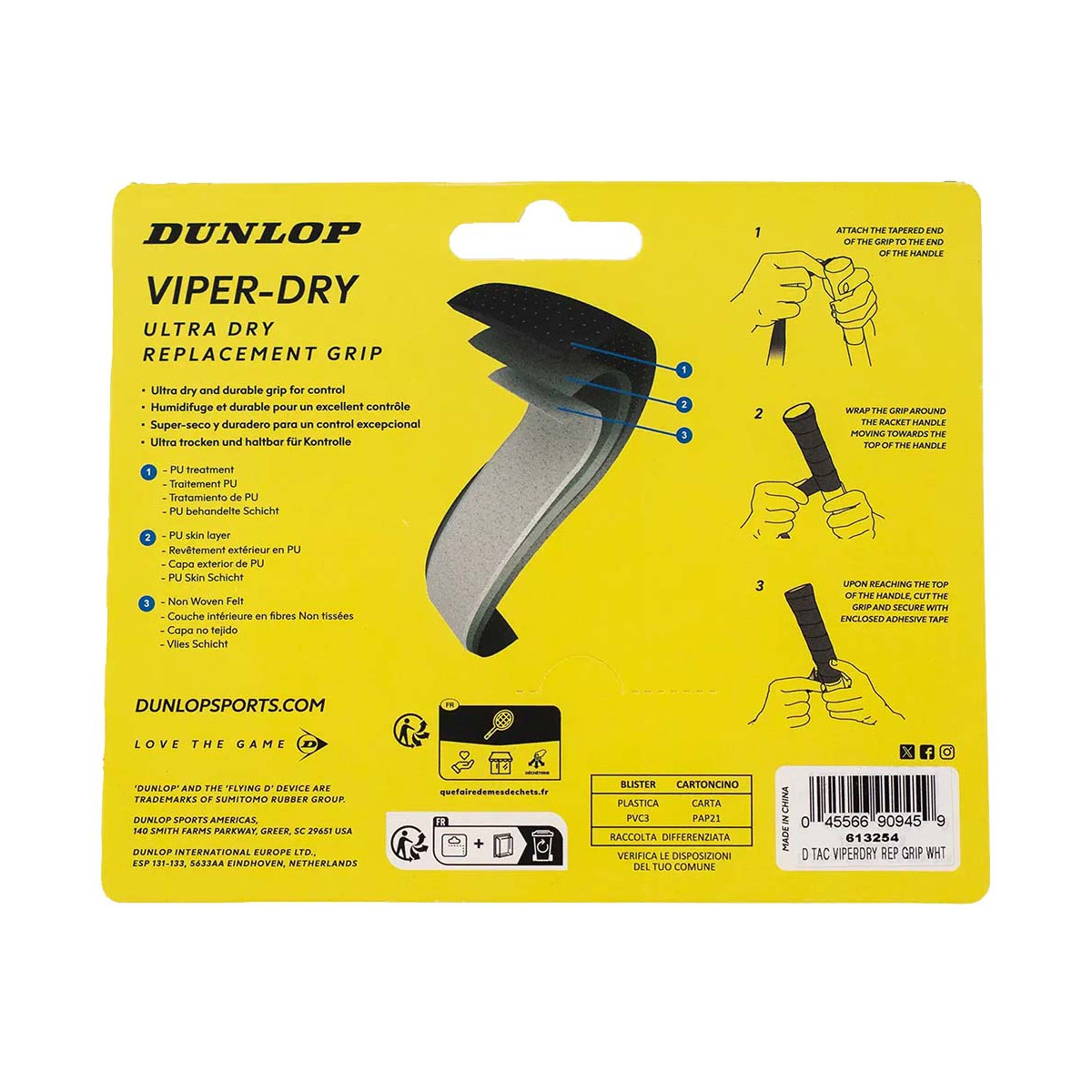 Dunlop Viper-Dry Wit Grip
