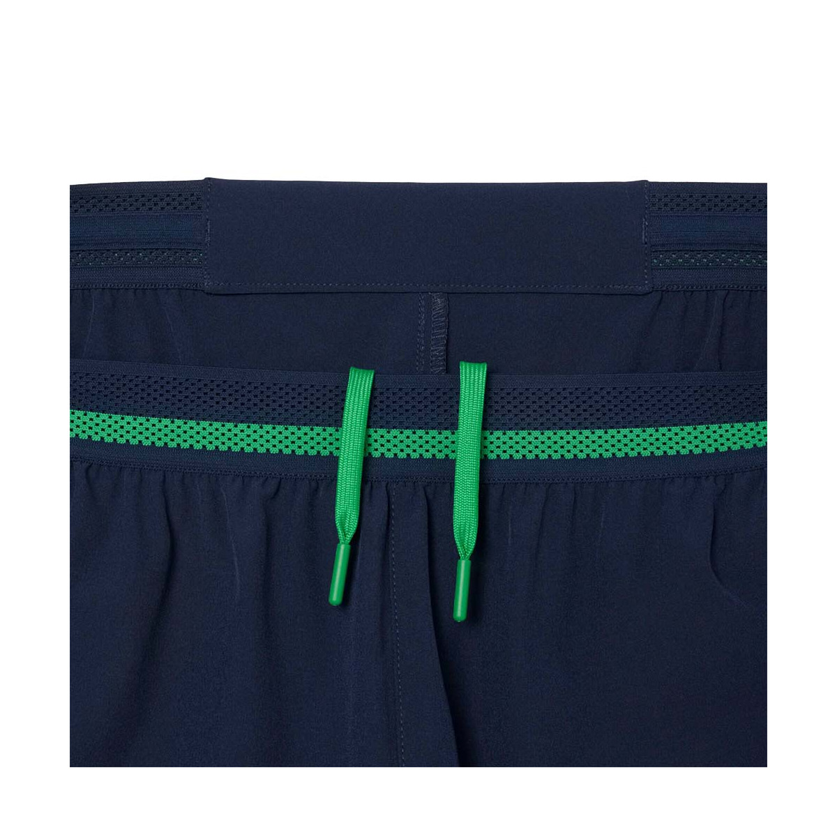 Korte Lacoste Tennis x Novak Djokovic Blauw