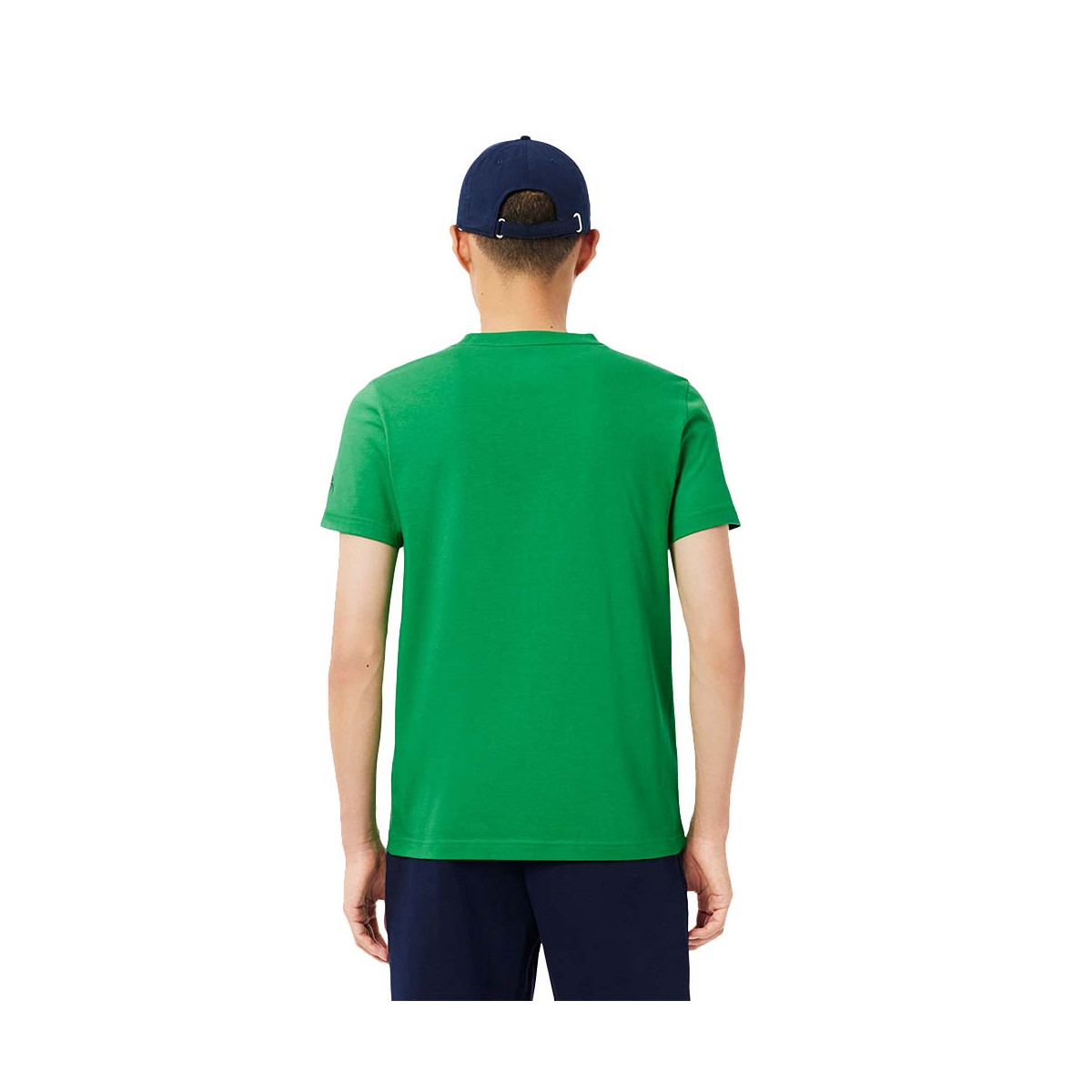 Pak T-Shirt + Lacoste Tennis Pet x Novak Djokovic Groen
