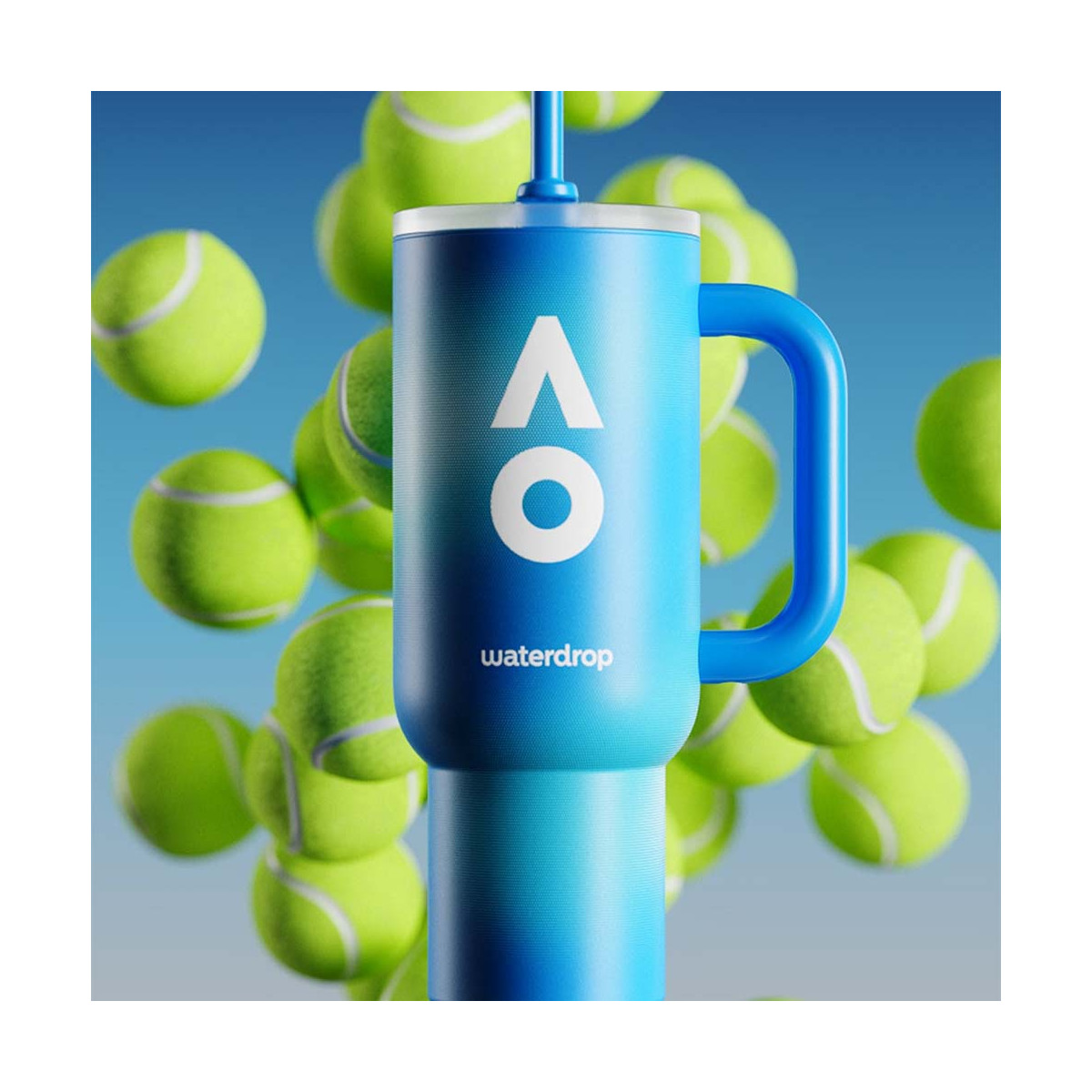 Waterdrop Explorer Thermofles Blauw