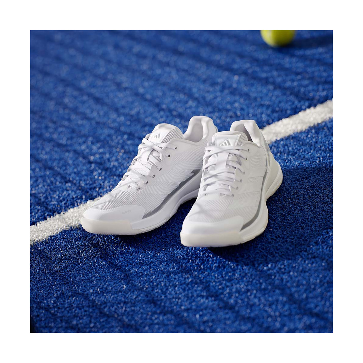 Adidas Crazyquick LS Padelschoenen Dames Wit