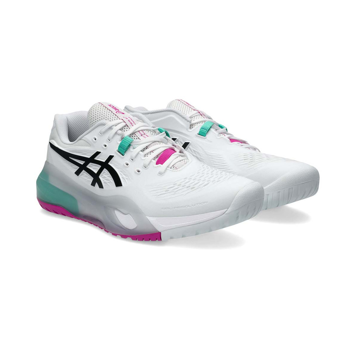 Asics Gel Resolution X Turkoois Schoenen