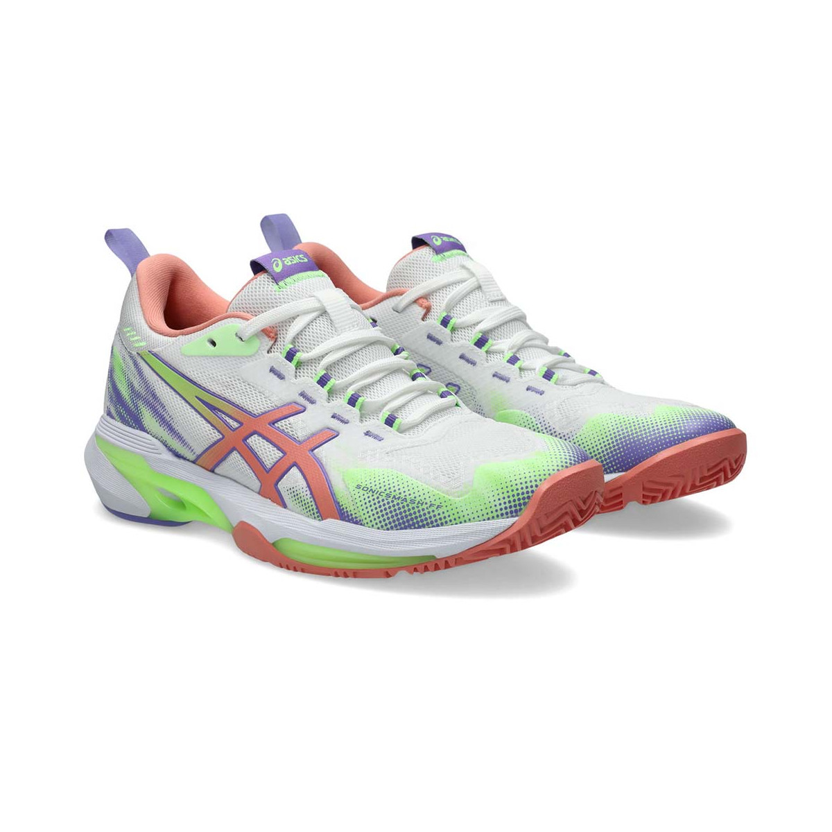 Asics Sonicsmash FF Padel Groene Schoenen
