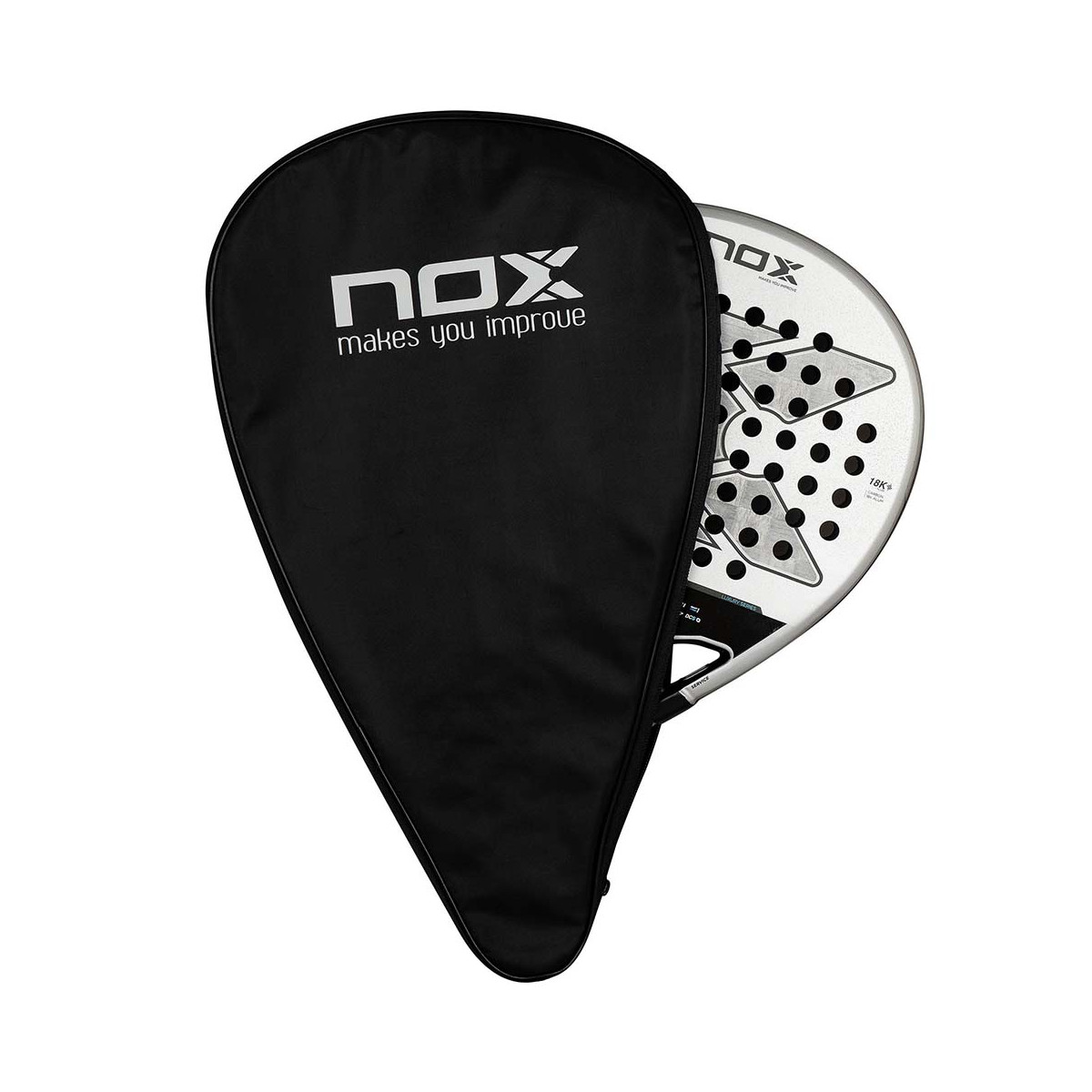 Nox Padel Rackethoes zwart