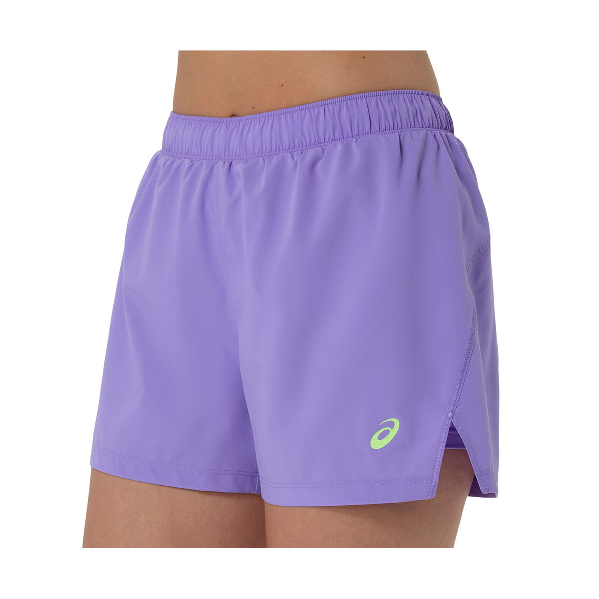 Asics Court 2-in-1 Dames Short Zwart