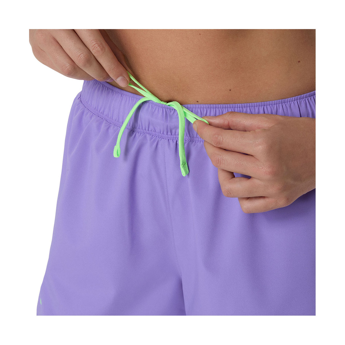 Asics Court 2-in-1 Dames Short Zwart