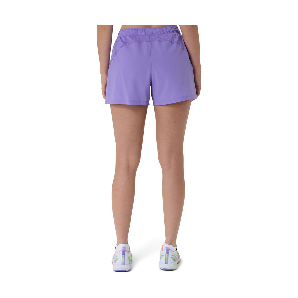 Asics Court 2-in-1 Dames Short Zwart