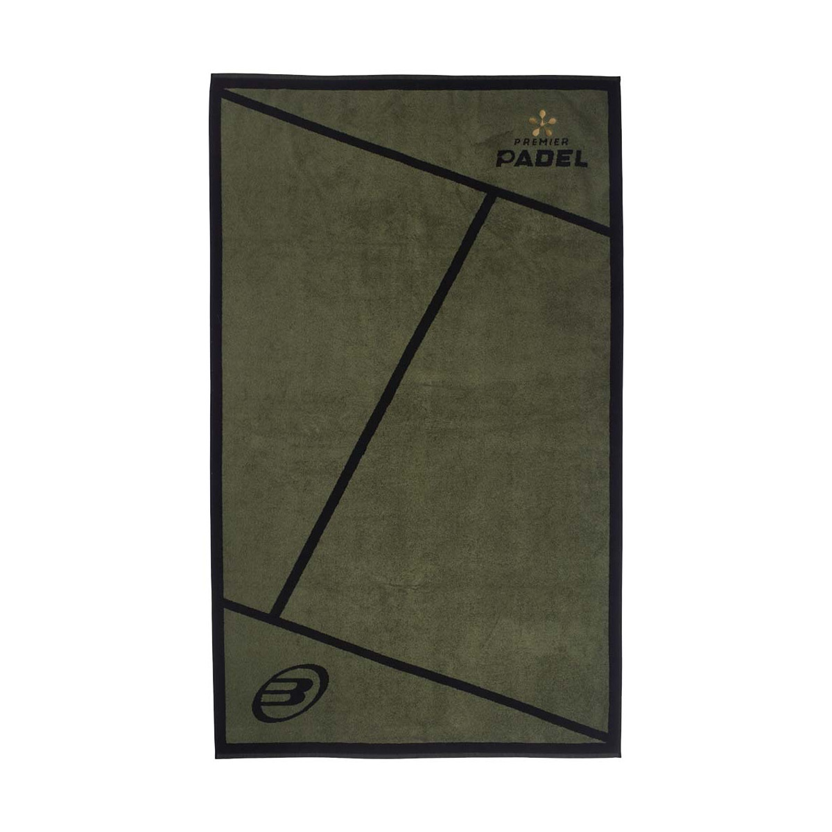 Bullpadel Premier Padel handdoek Kaki/Beige 150x90