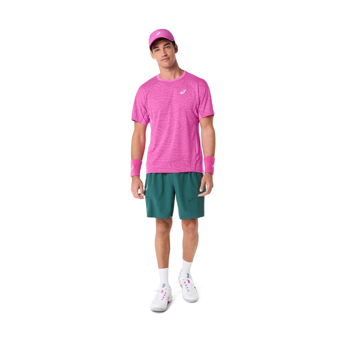 Asics Match Groen T-shirt