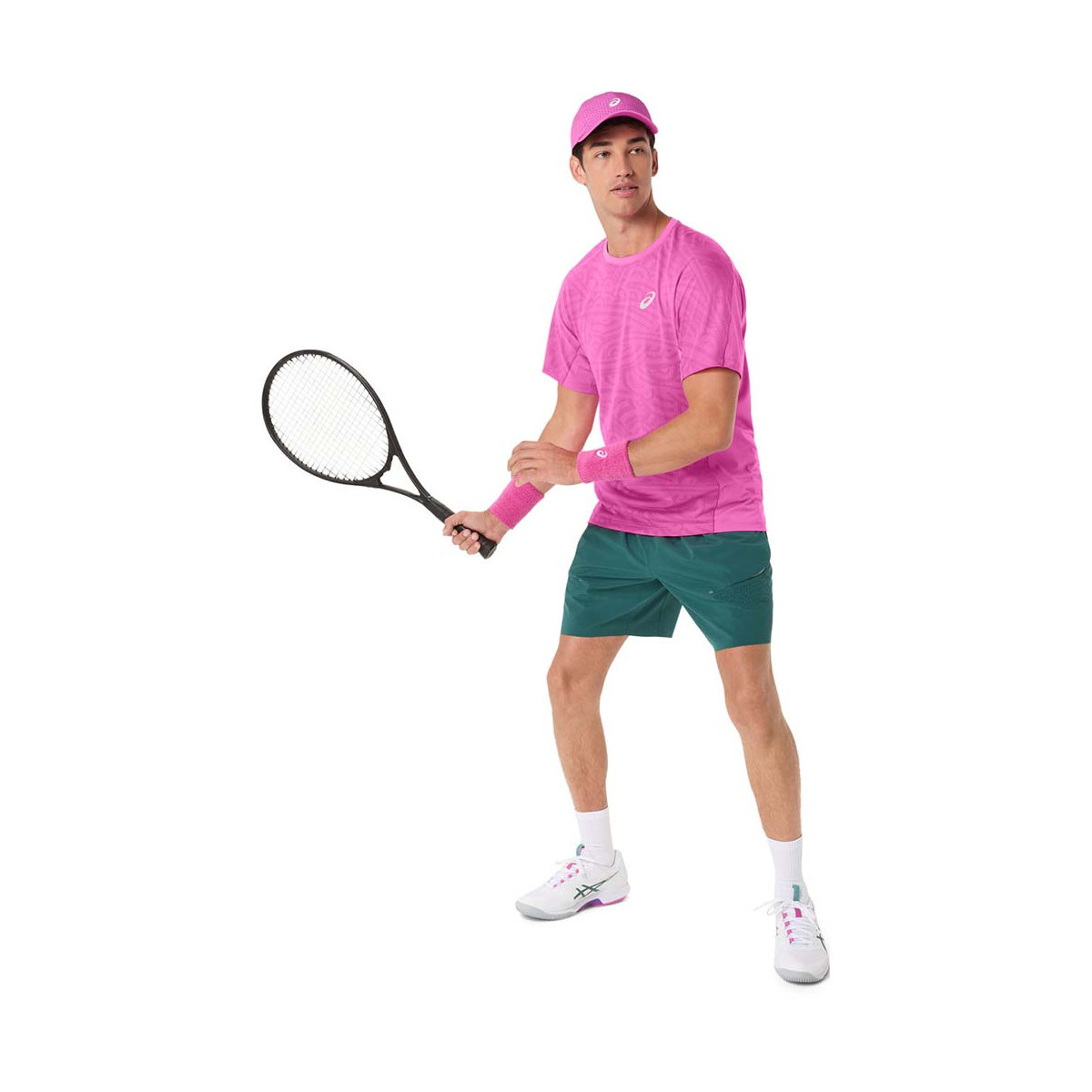 Asics Match Groen T-shirt