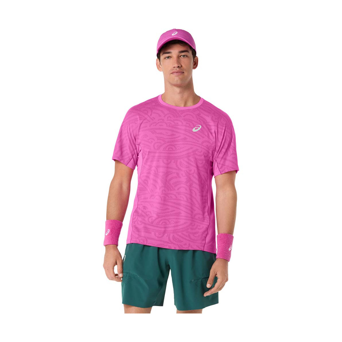 Asics Match Groen T-shirt