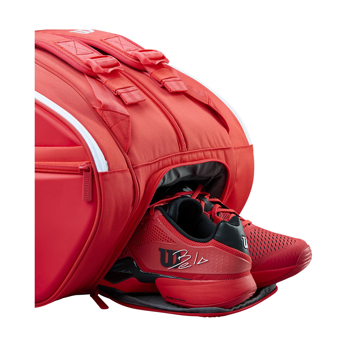 Wilson Super Tour Tas Rood