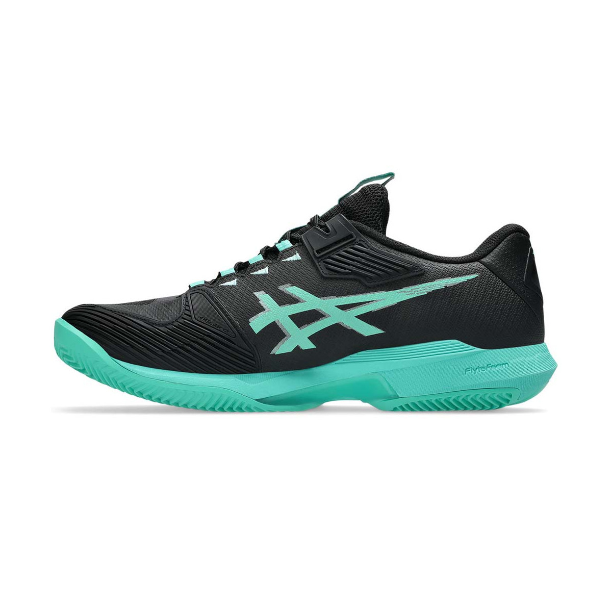 Asics Gel Solution Speed ​​​​FF 4 schoenen zwart/groen