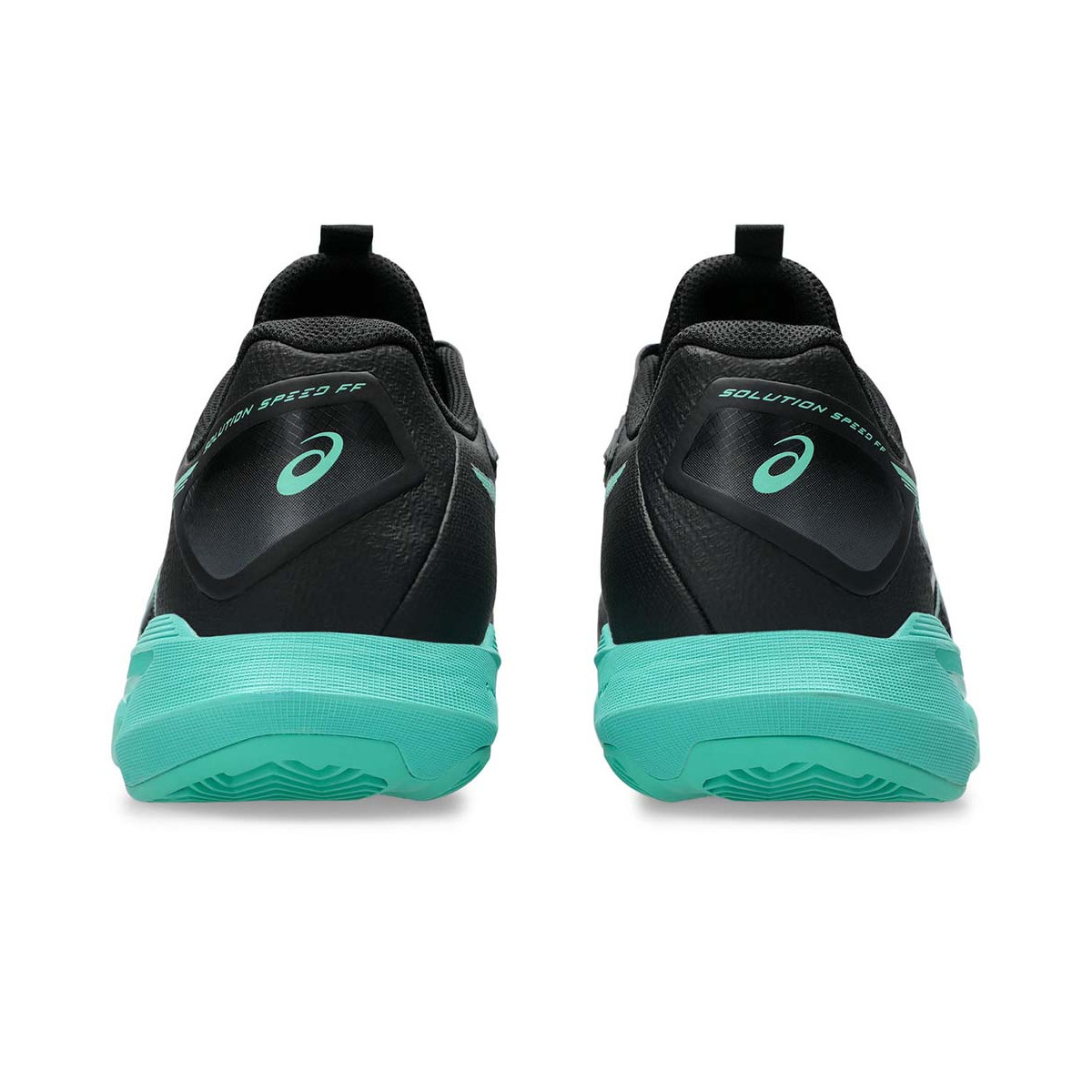 Asics Gel Solution Speed ​​​​FF 4 schoenen zwart/groen