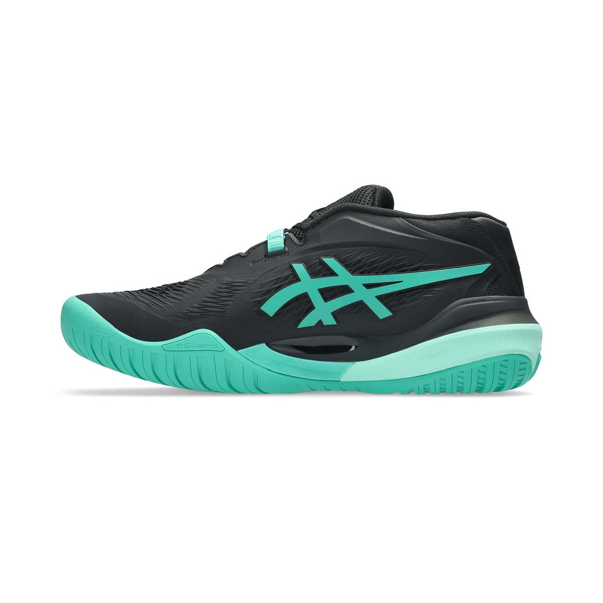 Asics Gel Resolution X Clay Zwart / Groen Schoenen