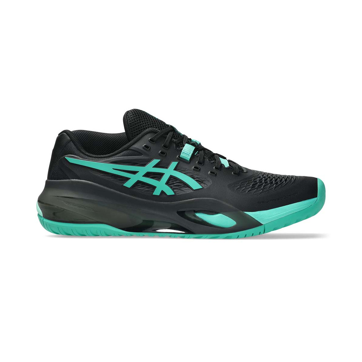 Asics Gel Resolution X Clay Zwart / Groen Schoenen