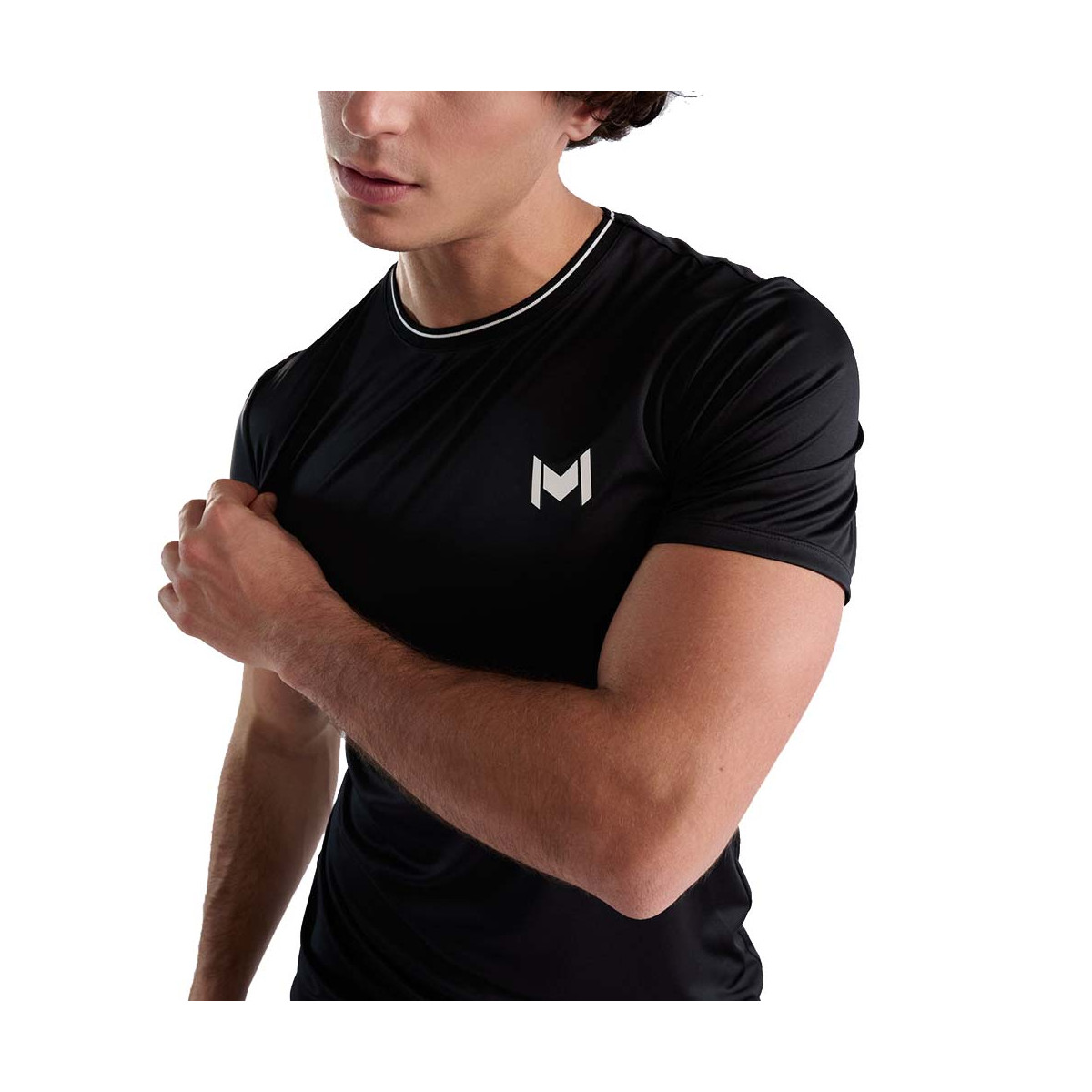 Mouratoglou Match T-shirt Zwart