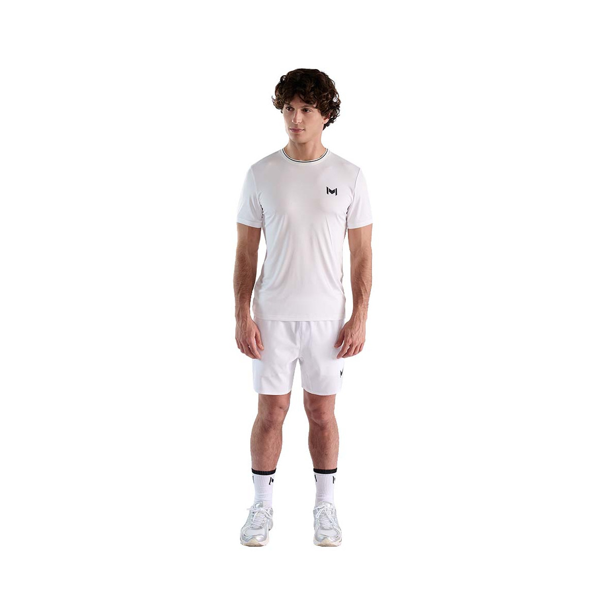 Mouratoglou Tech T-shirt Zwart