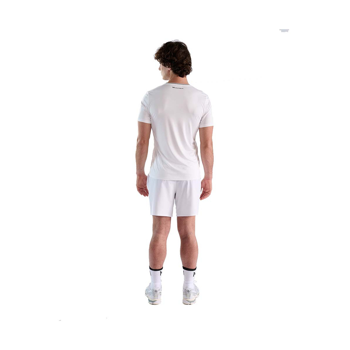 Mouratoglou Tech T-shirt Zwart